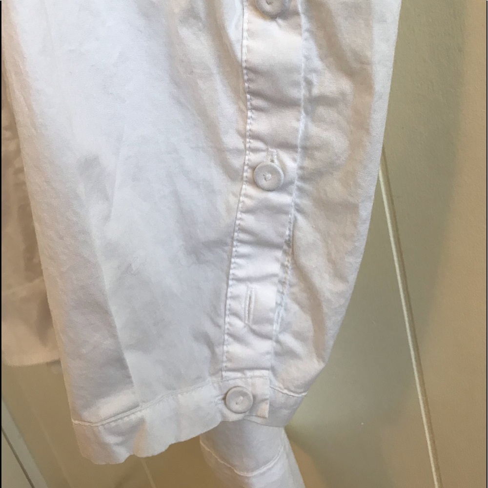 Rare Risona Tomo White Scarf Shirt - Picture 8 of 11